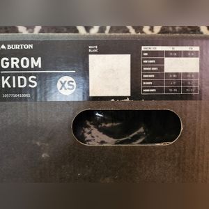 Burton Kids Grom Snowboard Bindings XS